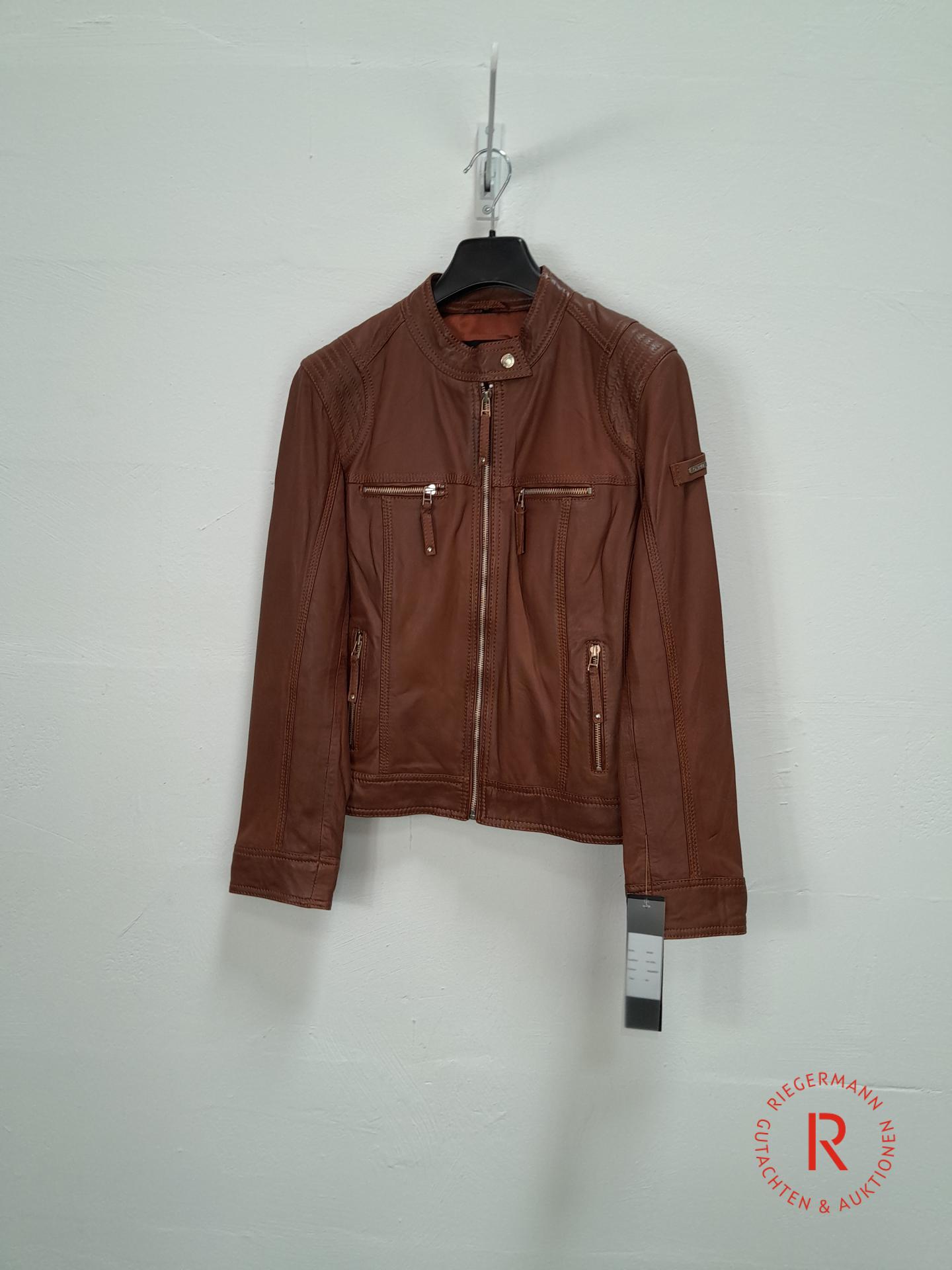 DAMEN LEDERJACKE GRÖSSE 40